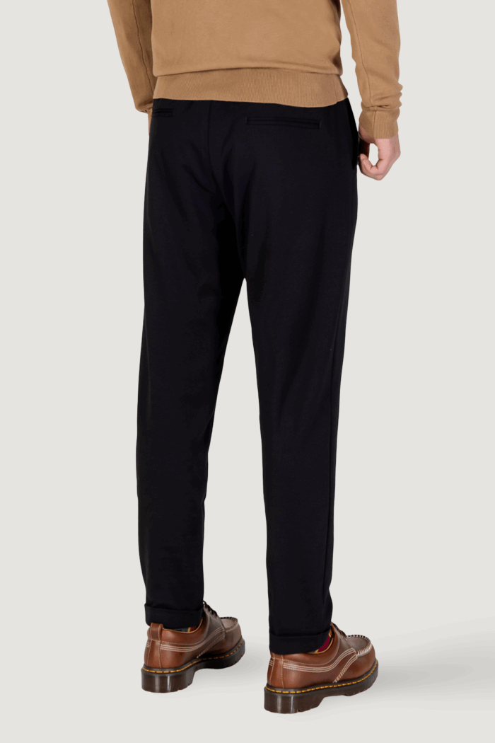 Pantaloni YOS pantalone punto mil Nero