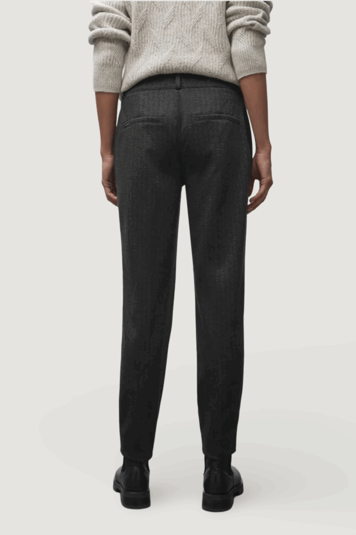 Pantaloni regular Street One vvm ltd qr style chino Nero