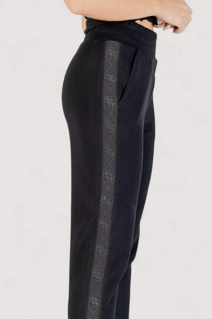 Pantaloni sportivi Guess new victoire scuba pant Nero
