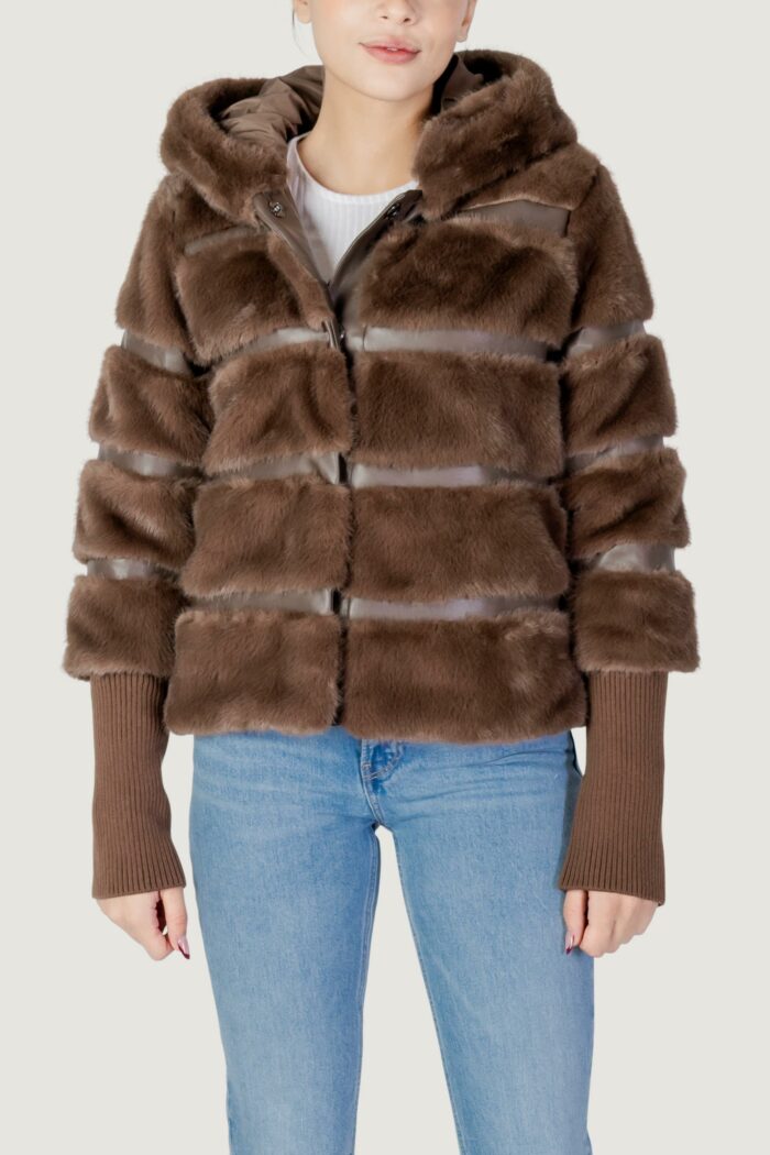 Pelliccia ecologica Choral  Marrone