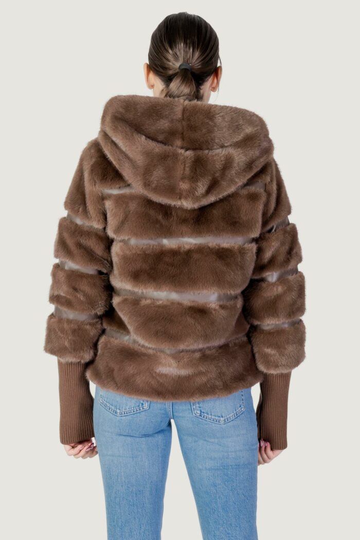 Pelliccia ecologica Choral  Marrone