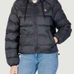 Piumino Calvin Klein Jeans lightweight logo puf Nero - Foto 1