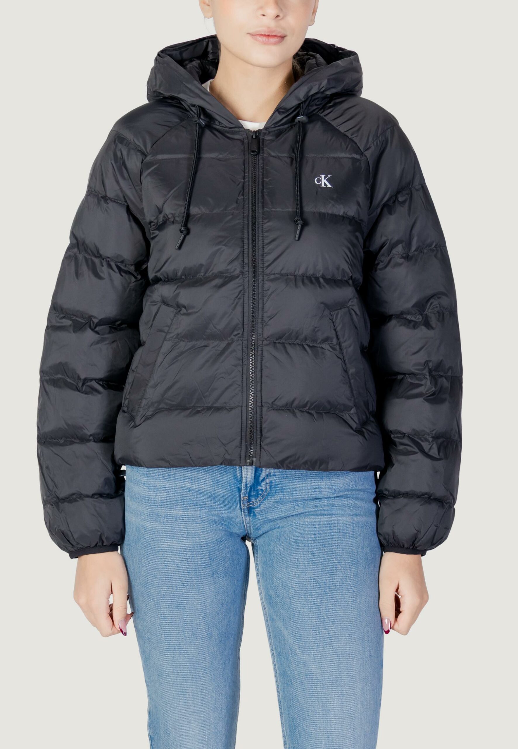 Piumino Calvin Klein Jeans lightweight logo puf Nero - Foto 2
