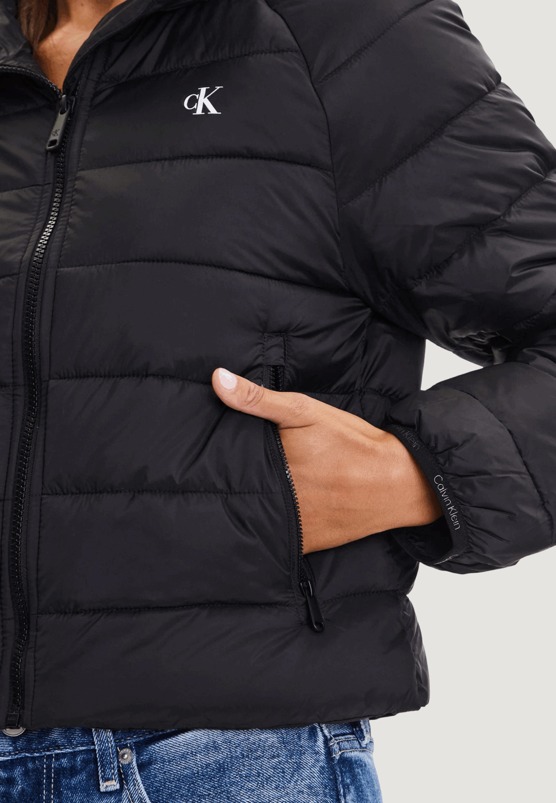 Piumino Calvin Klein Jeans lightweight quilted Nero - Foto 4