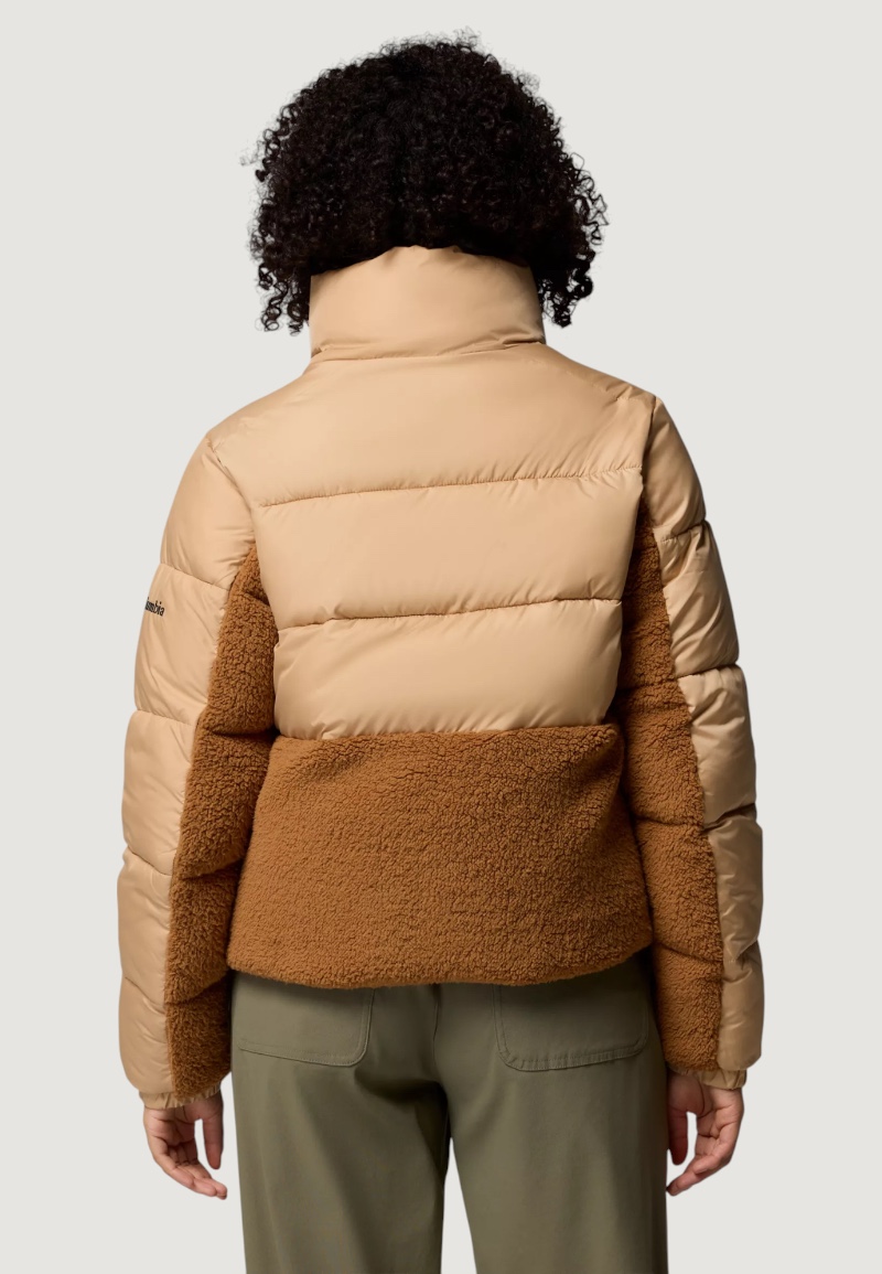 Piumino COLUMBIA leadbetter point™ ii sherpa hybrid Beige - Foto 4