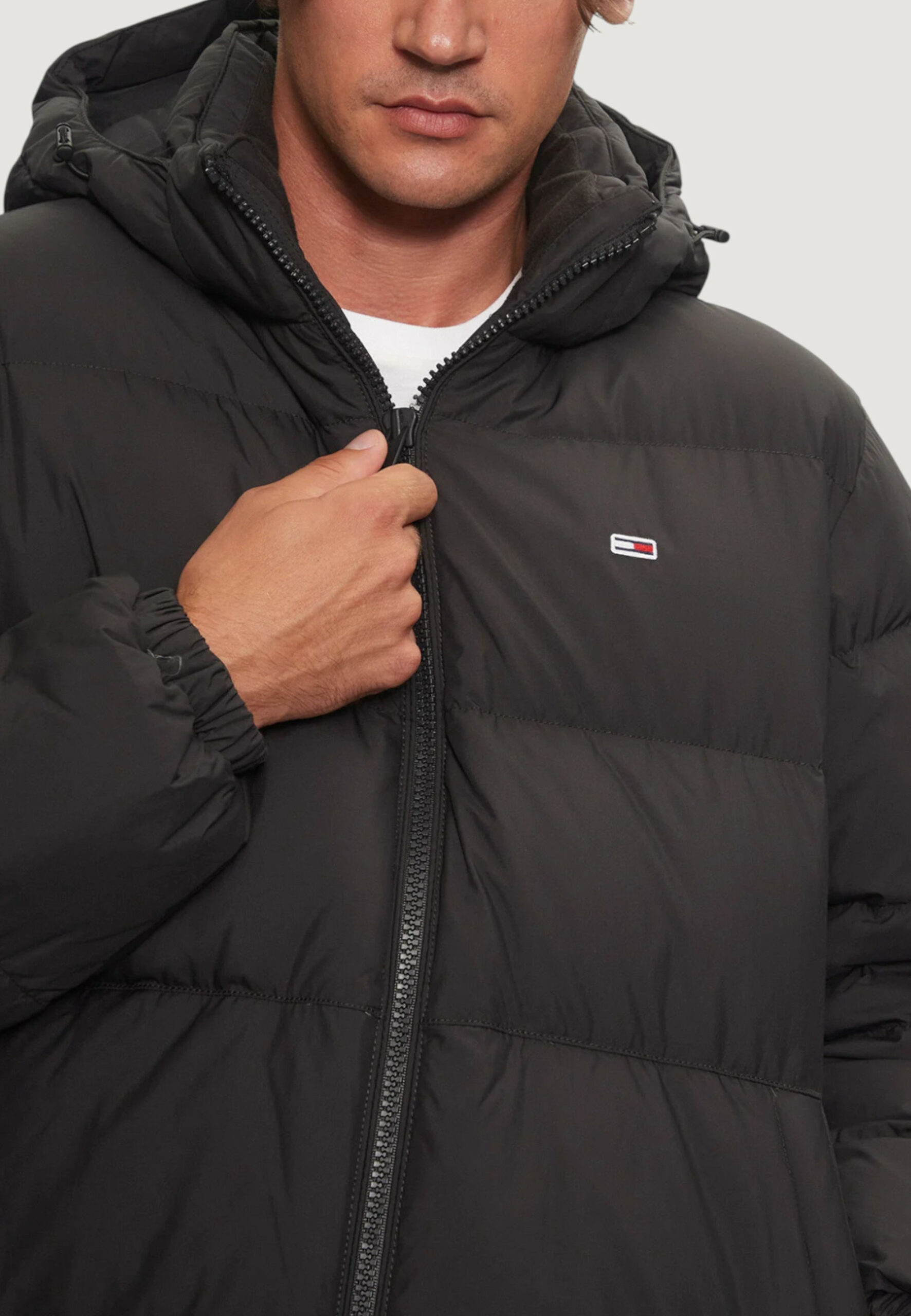 Piumino Tommy Hilfiger Jeans tjm essential down j Nero - Foto 4