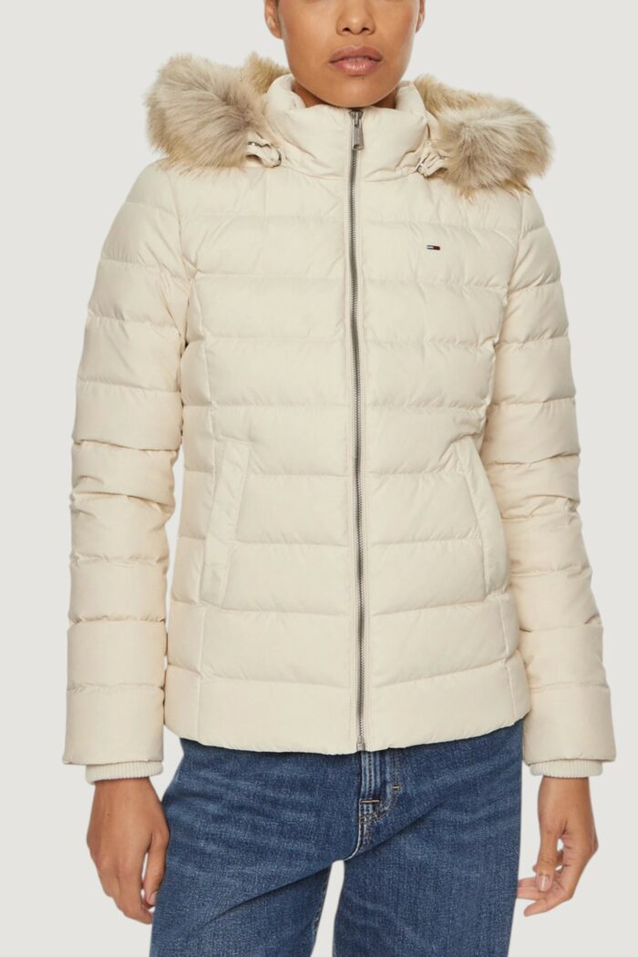 Piumino Tommy Hilfiger Jeans tjw basic Panna