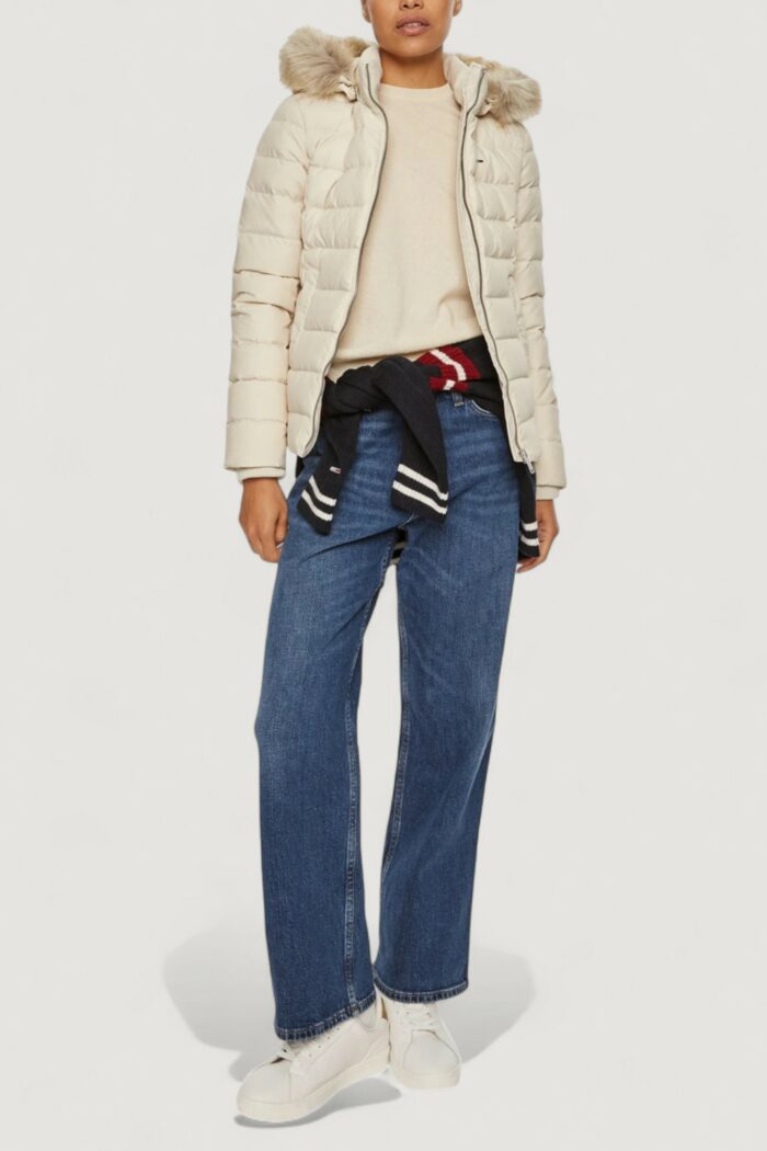 Piumino Tommy Hilfiger Jeans tjw basic Panna