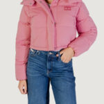 Piumino Tommy Hilfiger Jeans tjw alaska grid crp Rosa - Foto 1