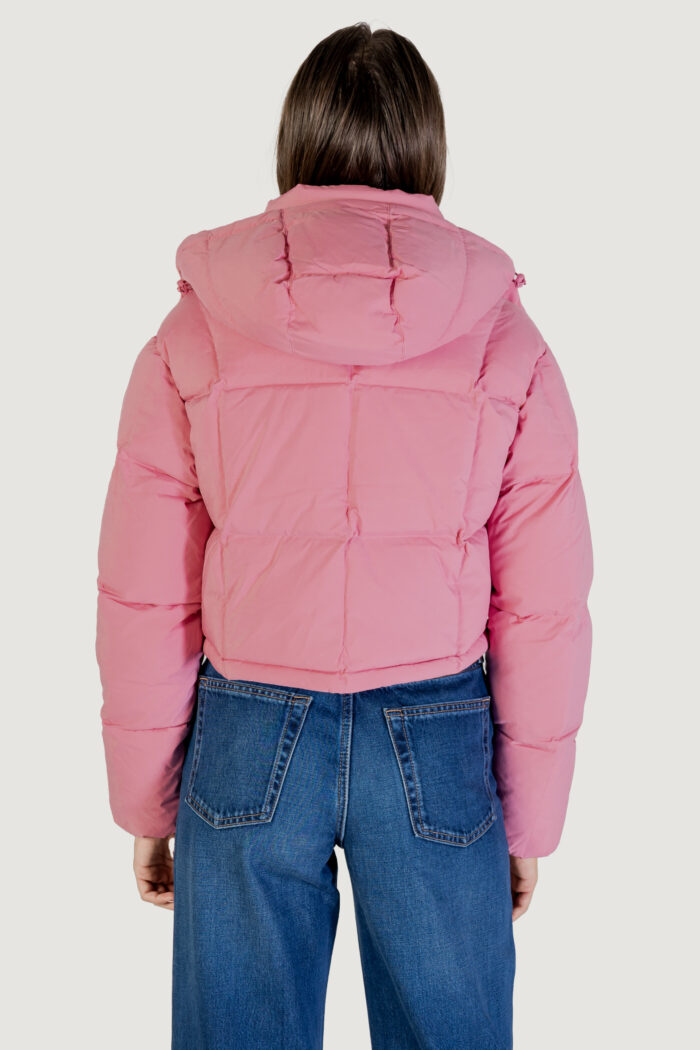 Piumino Tommy Hilfiger Jeans tjw alaska grid crp Rosa
