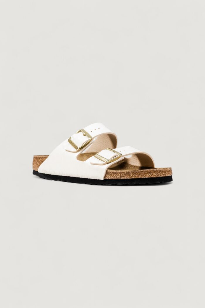 Sandali BIRKENSTOCK arizona leo – imballo originale danneggiato – prodotto integro Avorio