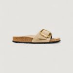 Sandali BIRKENSTOCK madrid big buckle - imballo originale danneggiato - prodotto integro Beige - Foto 1