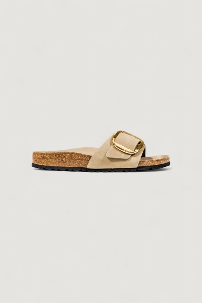 Sandali BIRKENSTOCK madrid big buckle – imballo originale danneggiato – prodotto integro Beige