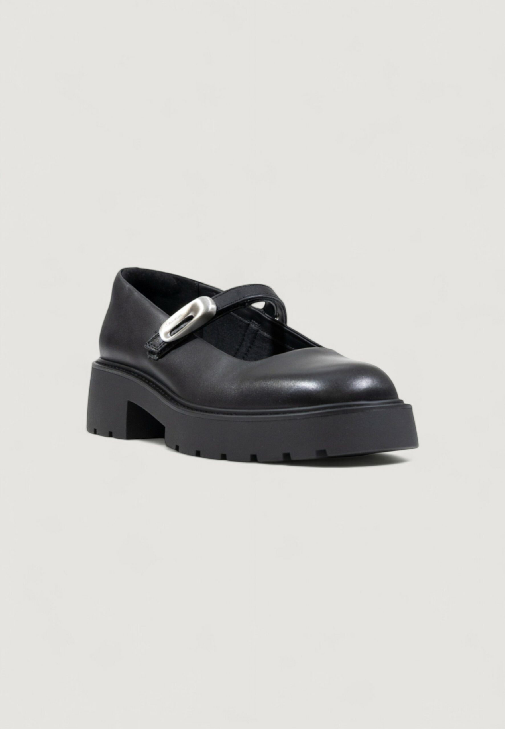 Scarpe basse Calvin Klein Jeans chunky loafer mj lth - imballo originale danneggiato - prodotto integro Nero - Foto 2