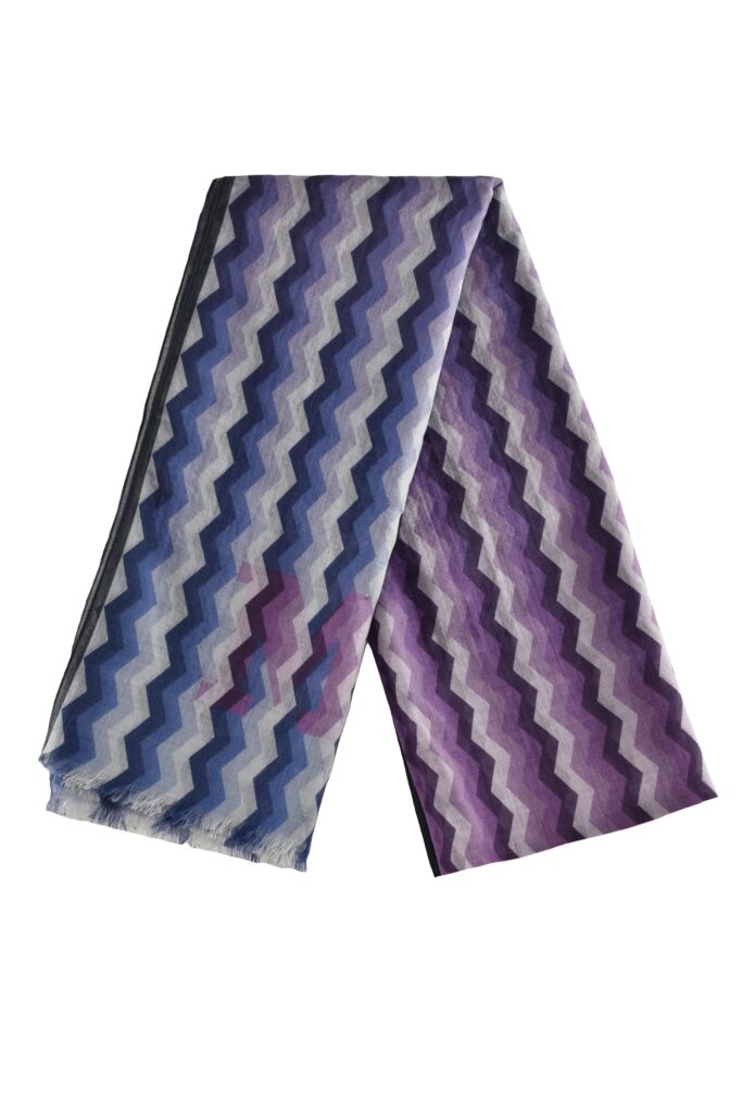 Sciarpa MISSONI Blu/Fuxia