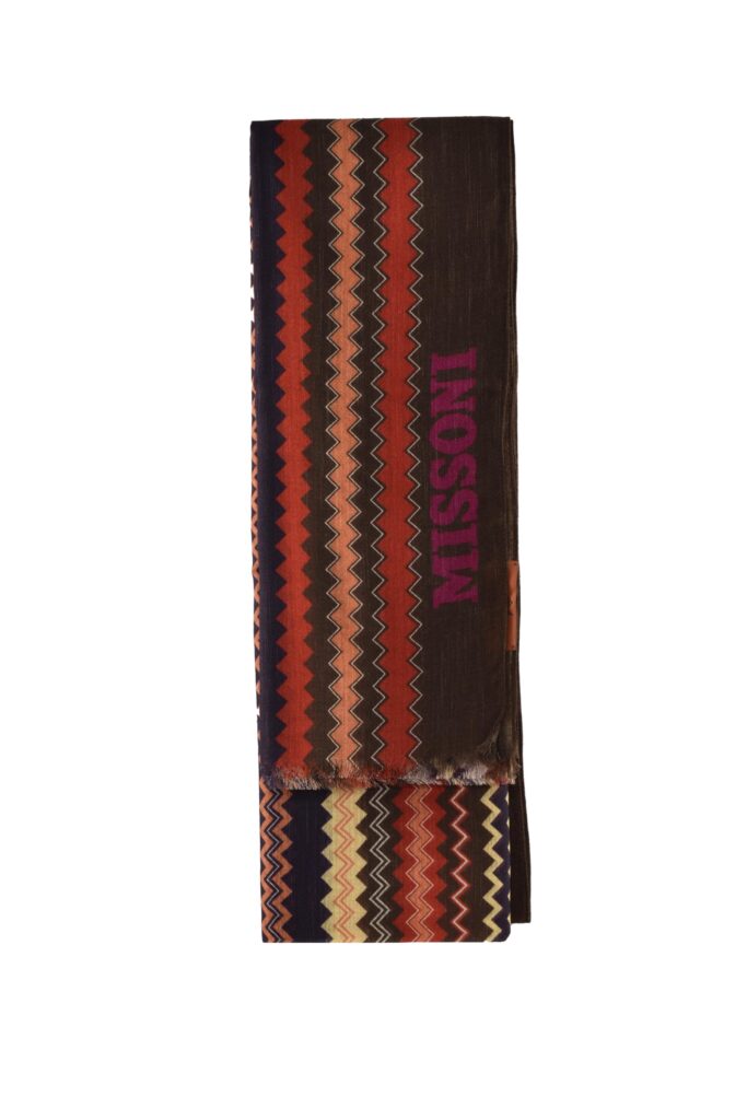 Sciarpa MISSONI MARRONE/ARANCIONE