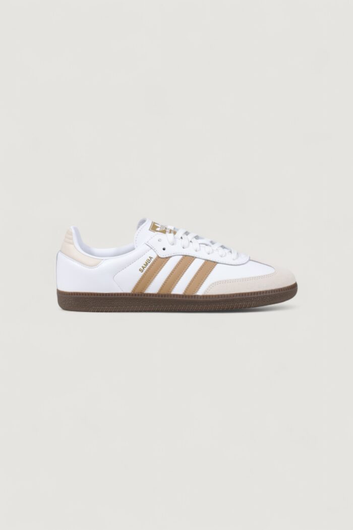 Sneakers Adidas Originals samba og – imballo originale danneggiato – prodotto integro Beige chiaro