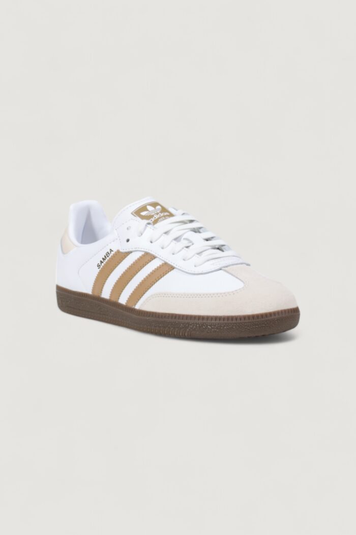 Sneakers Adidas Originals samba og – imballo originale danneggiato – prodotto integro Beige chiaro