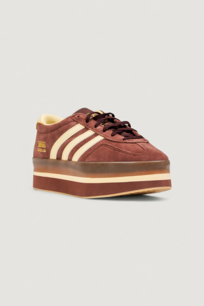Sneakers Adidas Originals gazelle stack w – imballo originale danneggiato – prodotto integro Cioccolato