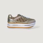 Sneakers Guess hansin - imballo originale danneggiato - prodotto integro Beige - Foto 1