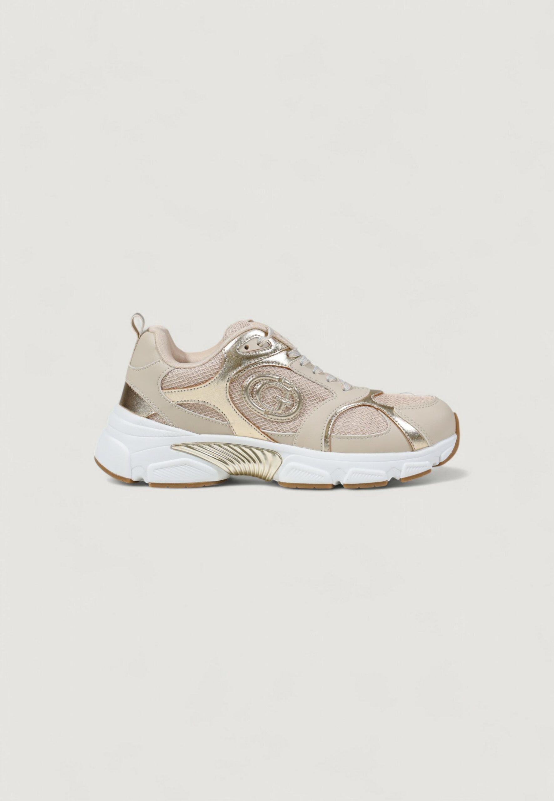 Sneakers Guess ibitha - imballo originale danneggiato - prodotto integro Beige chiaro - Foto 1