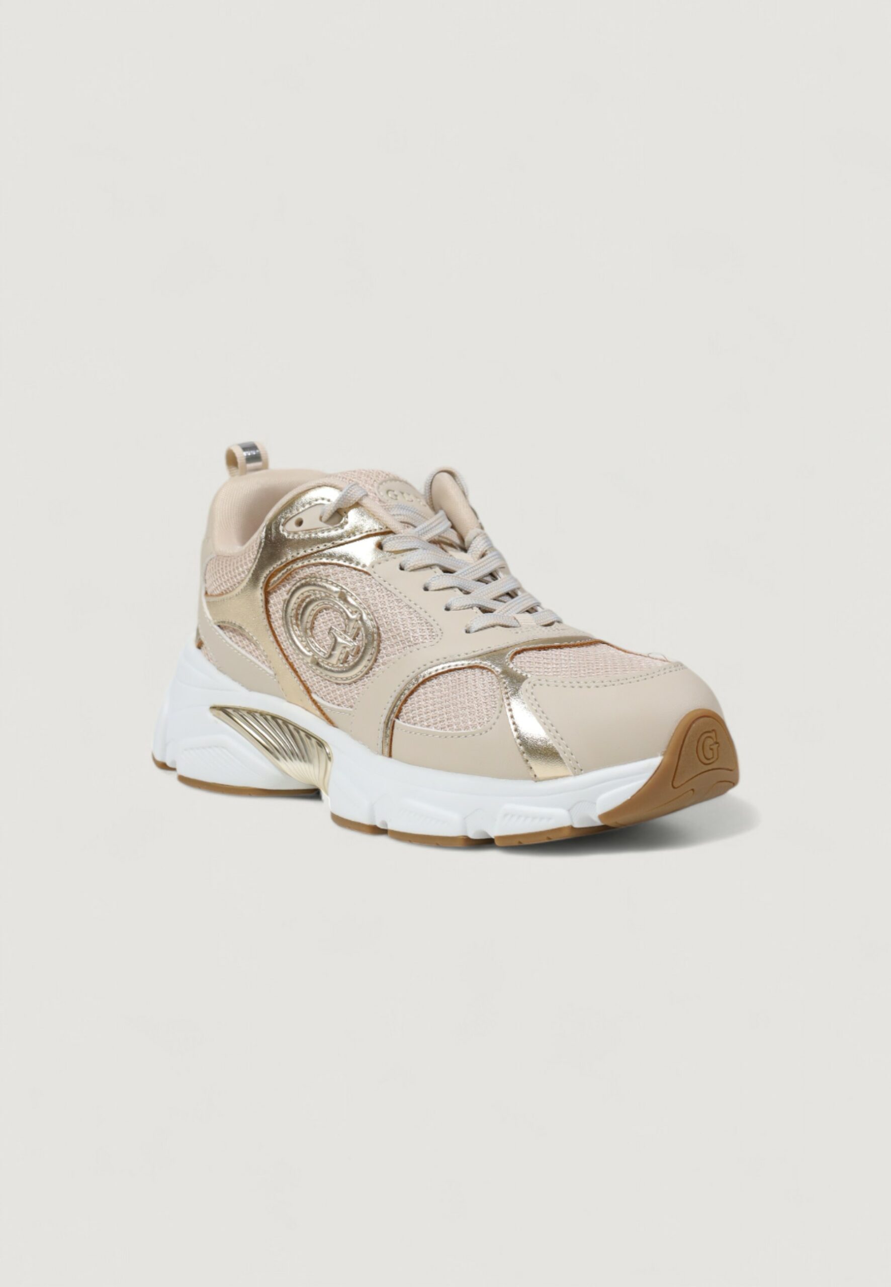 Sneakers Guess ibitha - imballo originale danneggiato - prodotto integro Beige chiaro - Foto 2