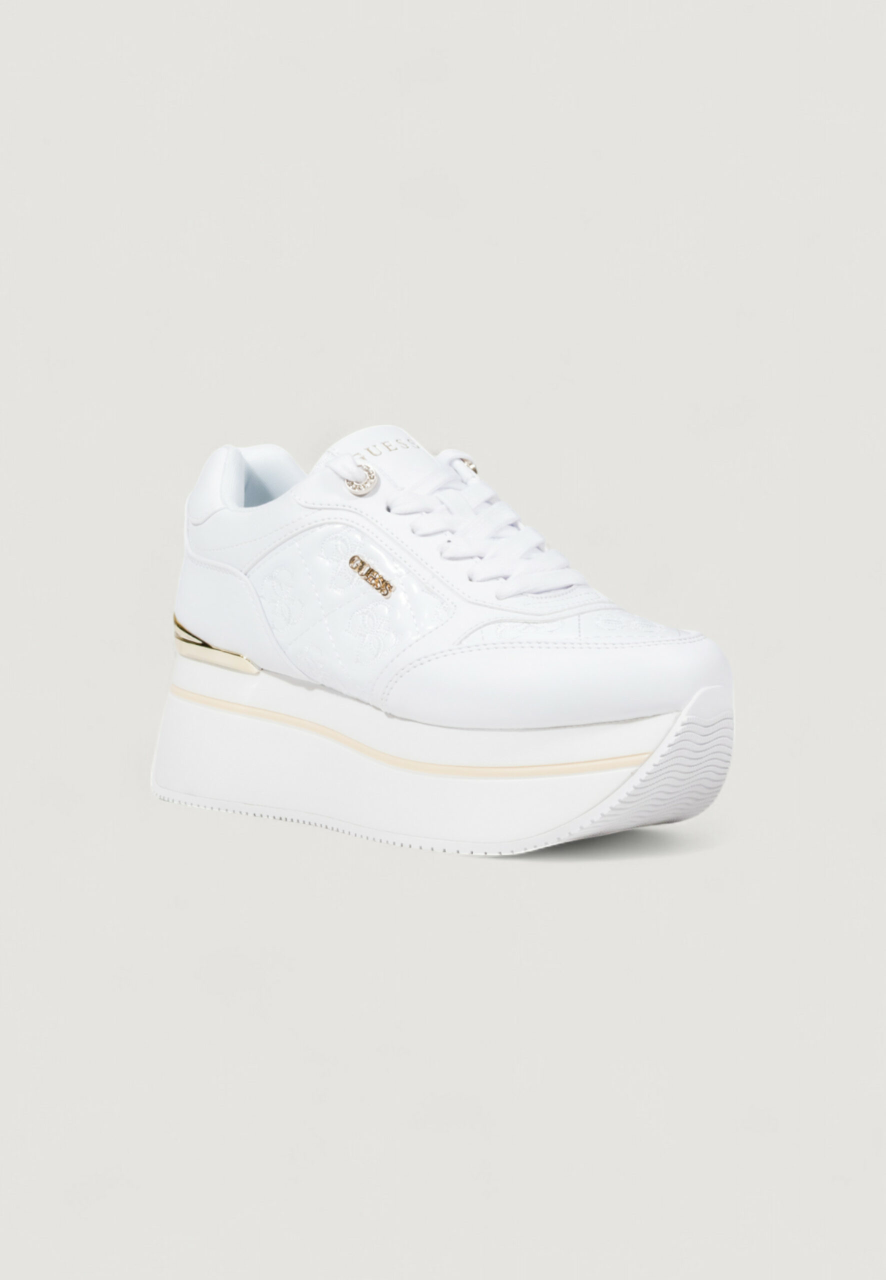 Sneakers Guess camrio9 - imballo originale danneggiato - prodotto integro Bianco - Foto 2