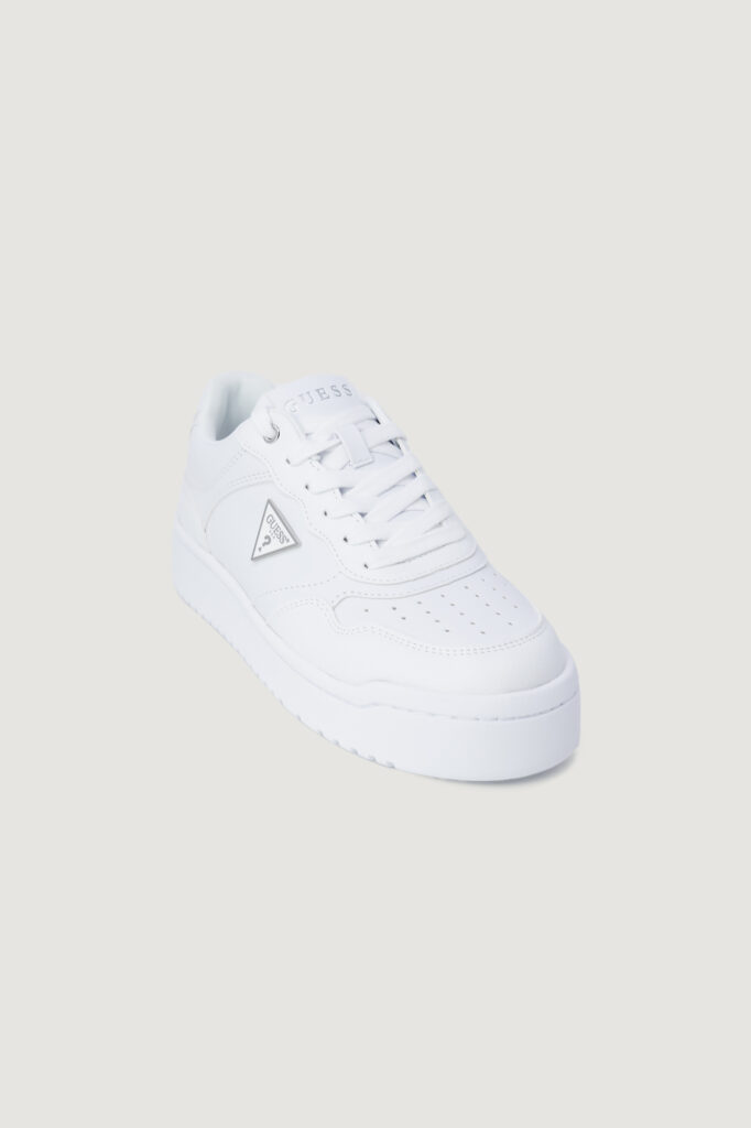 Sneakers Guess miram – imballo originale danneggiato – prodotto integro Bianco