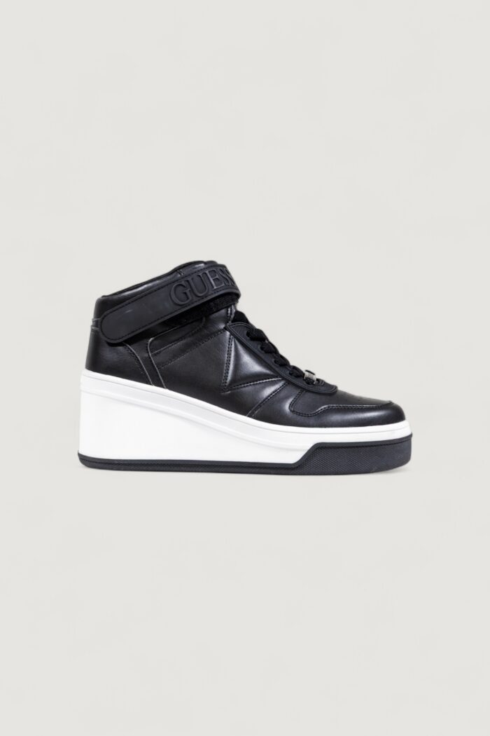 Sneakers Guess rubeka – imballo originale danneggiato – prodotto integro Nero