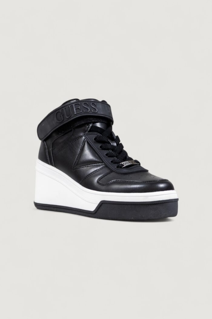 Sneakers Guess rubeka – imballo originale danneggiato – prodotto integro Nero