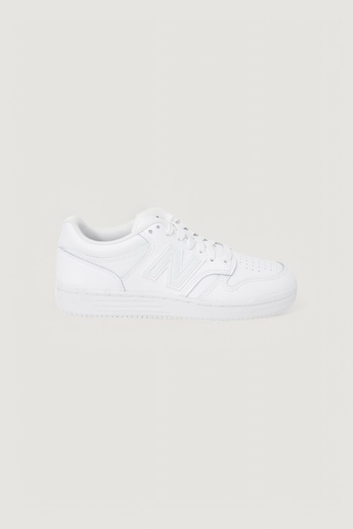 Sneakers New Balance 480 – imballo originale danneggiato – prodotto integro Bianco