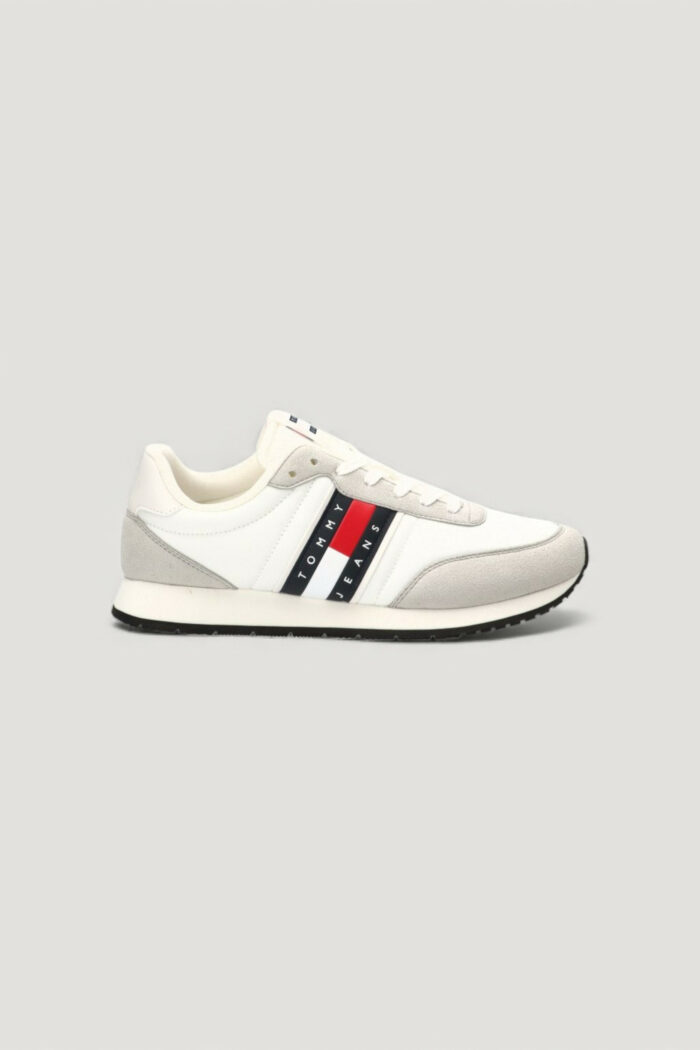 Sneakers Tommy Hilfiger Jeans imballo originale danneggiato – prodotto integro Beige