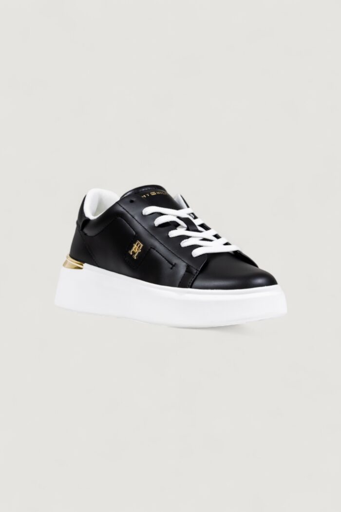 Sneakers Tommy Hilfiger th fashion court sne Nero