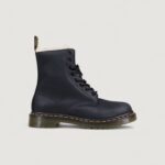 Stivali Dr. Martens 1460 serena burnished wyoming Nero - Foto 1