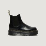 Stivali Dr. Martens 2976 quad black polished smooth - imballo originale danneggiato - prodotto integro Nero - Foto 1