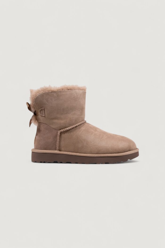 Stivali UGG mini bailey bow ii – imballo originale danneggiato – prodotto integro Marrone