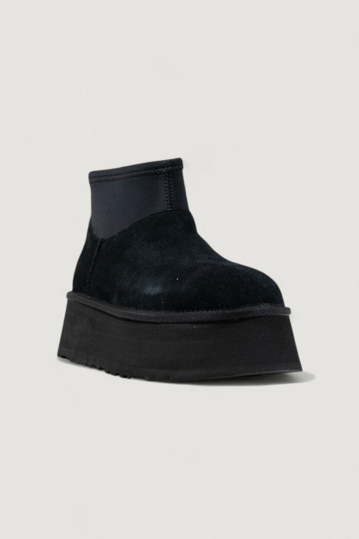 Stivali UGG classic mini dipper – imballo originale danneggiato – prodotto integro Nero