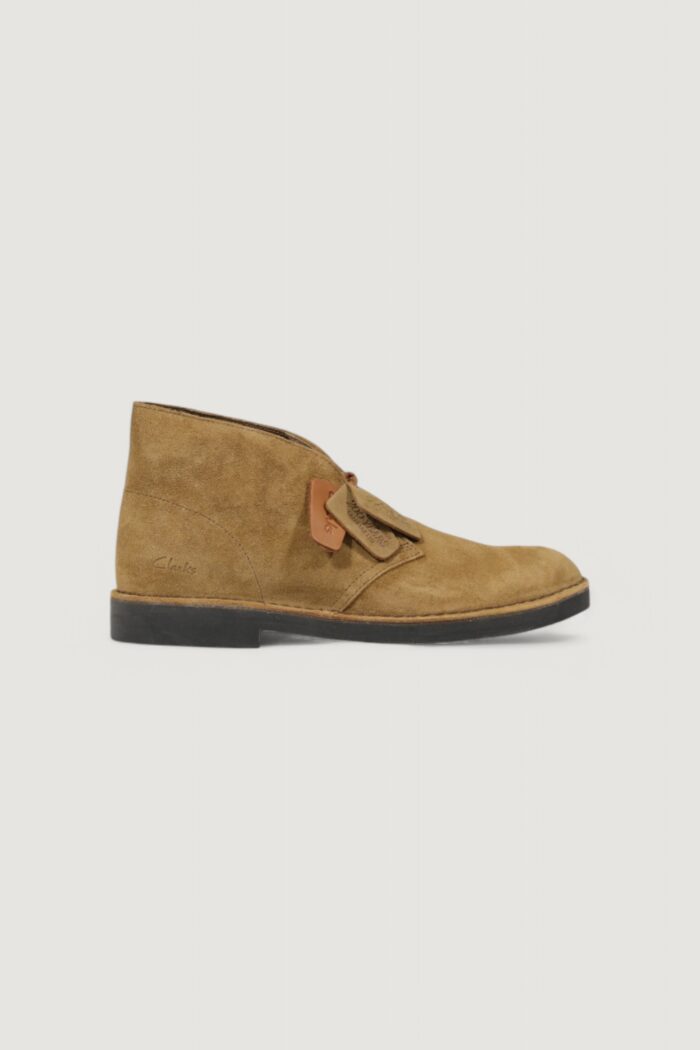 Scarpe eleganti Clarks desert boot evo – imballo originale danneggiato – prodotto integro Beige