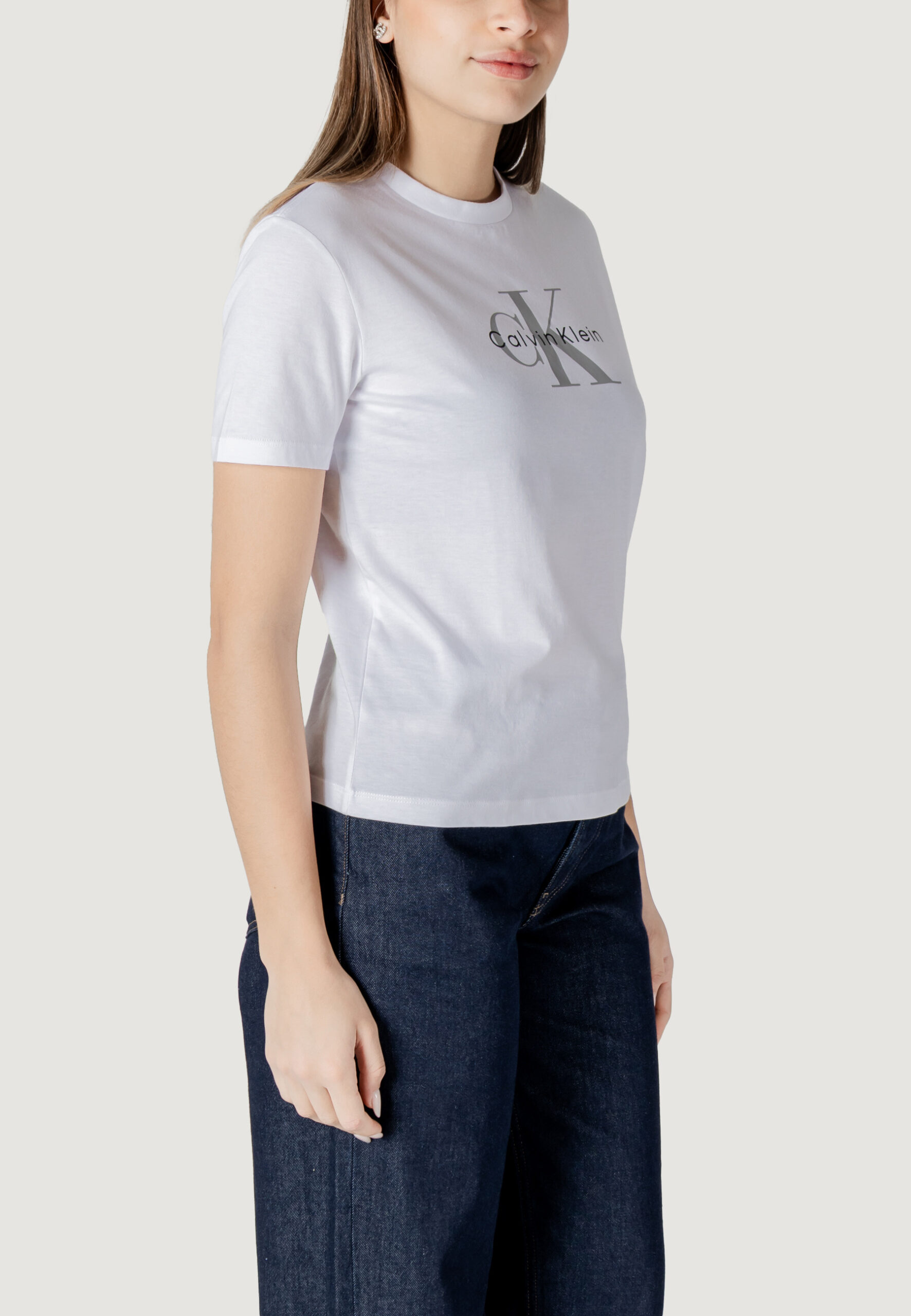 T-shirt Calvin Klein Jeans Bianco - Foto 3