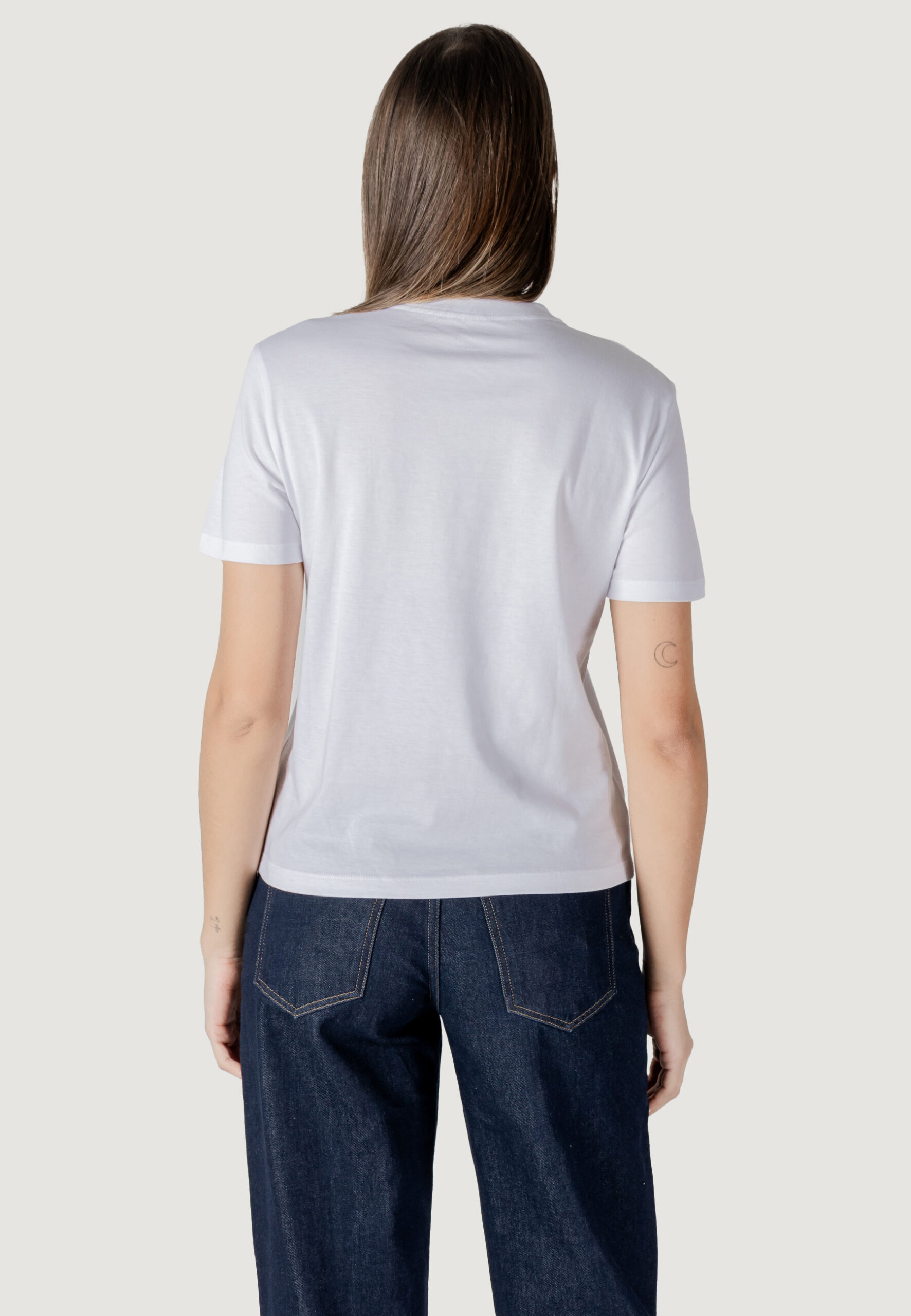 T-shirt Calvin Klein Jeans Bianco - Foto 4