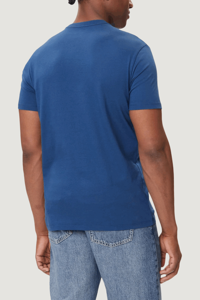 T-shirt Calvin Klein Jeans ss center monogram e Blue scuro