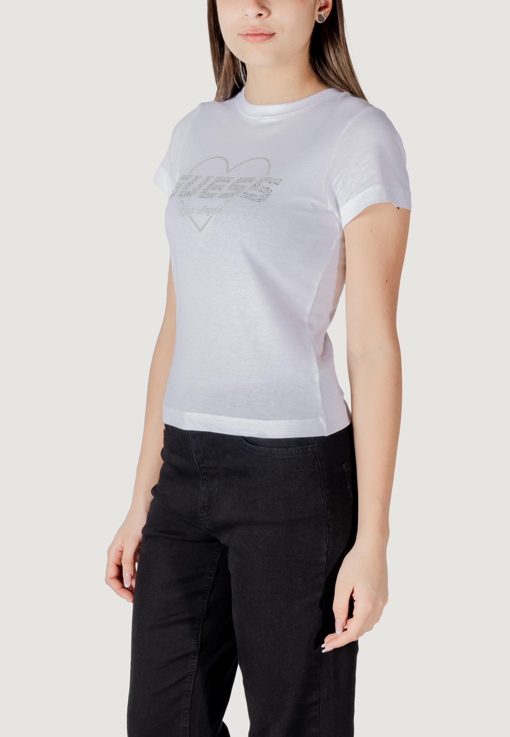 T-shirt Guess Active narciso cn Bianco - Foto 4