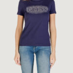 T-shirt Guess Active ingrid ss t-shirt Blu - Foto 1