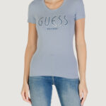 T-shirt Guess cn ss guess logo tee Indigo - Foto 1