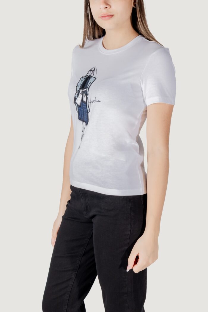 T-shirt Only onlemma life reg s/s lady top box jrs Latte