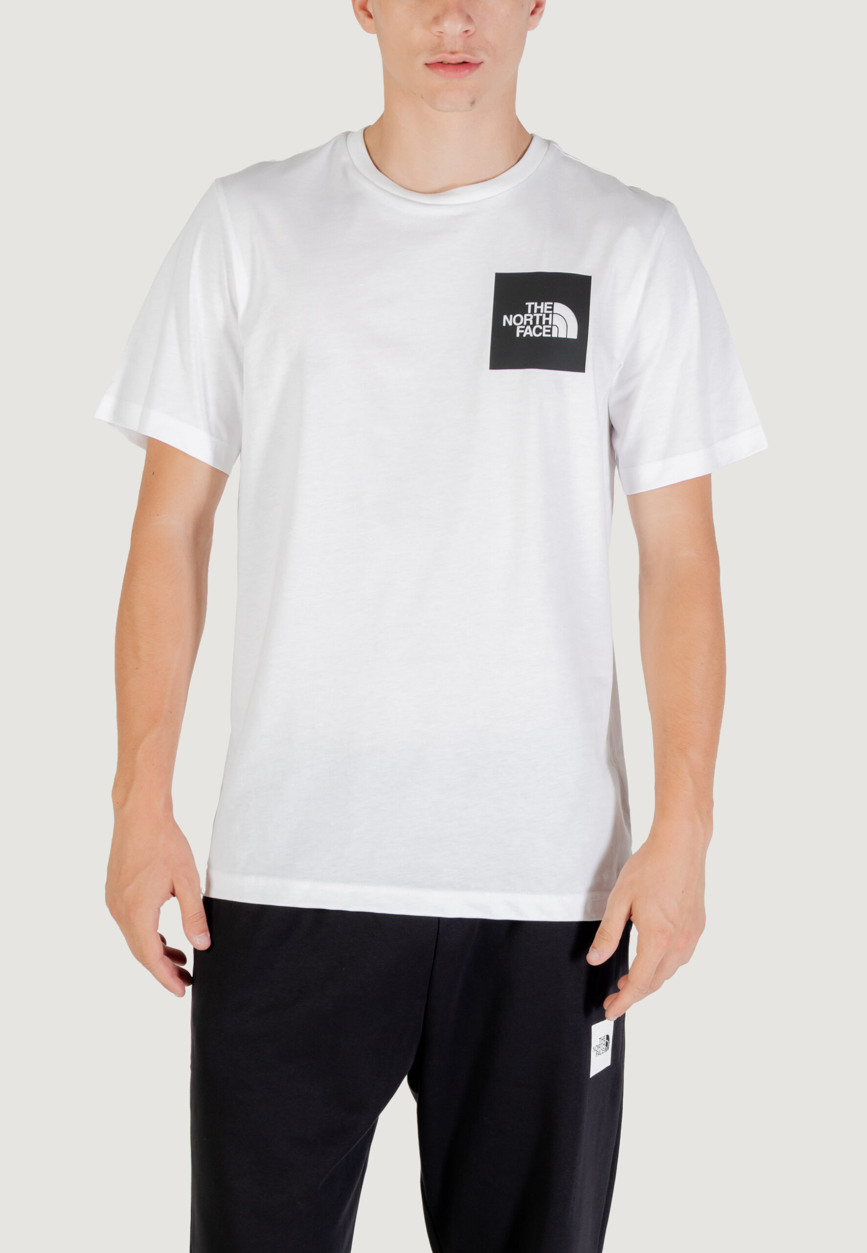 T-shirt THE NORTH FACE m ss fine tee Bianco - Foto 1