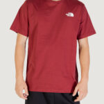 T-shirt THE NORTH FACE m ss box nse tee Bordeaux - Foto 1
