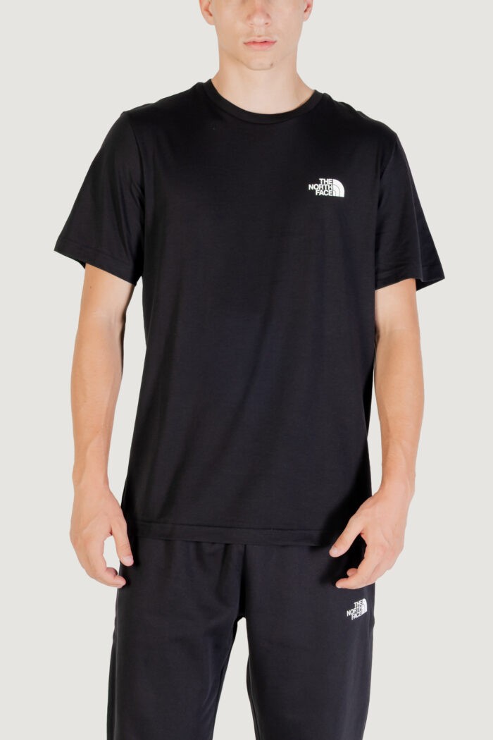 T-shirt THE NORTH FACE m ss simple dome tee Nero