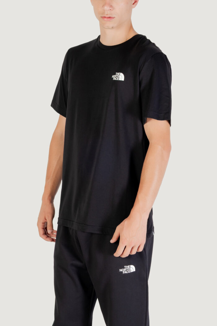 T-shirt THE NORTH FACE m ss simple dome tee Nero