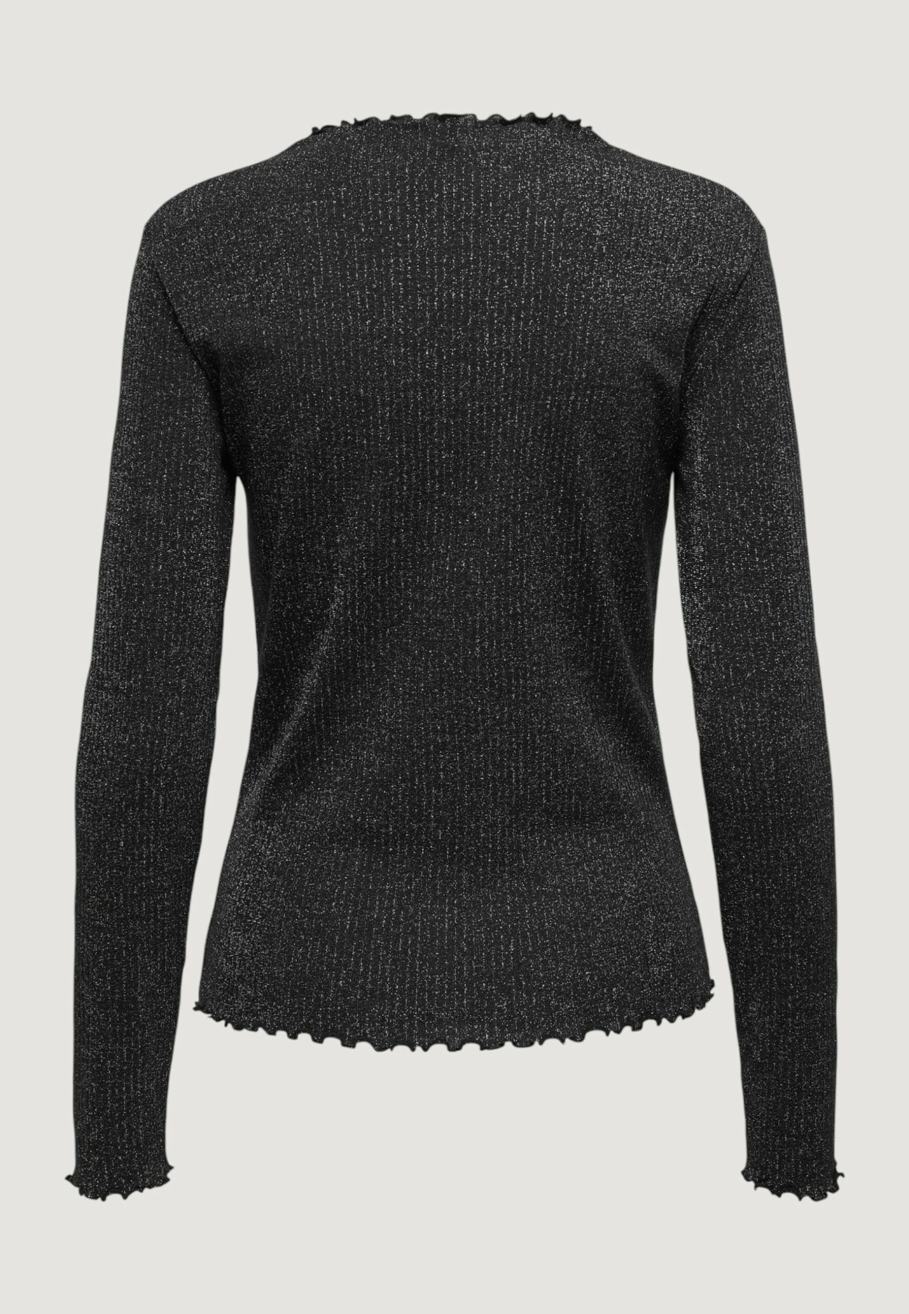 T-shirt manica lunga Only onlemma life ls glitter top jrs noos Nero - Foto 4